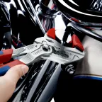 Клещи переставные - гаечный ключ 52 мм (2) L-250 мм Cr-V хромированные 2-компонентные рукоятки блистер
