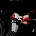 Клещи переставные - гаечный ключ 52 мм (2) L-250 мм Cr-V хромированные 2-компонентные рукоятки блистер