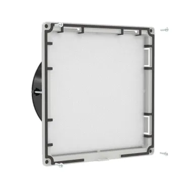 Вентилятор с фильтром RV 560/600 м3/ч, 115 В, 325x325 мм, IP54, RAL9005