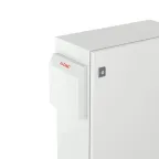 Защитная панель IP56, листовая сталь RAL9005, для вентиляторов и решеток 150x150 мм