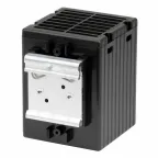 Обогреватель в пластиковом кожухе с вентилятором P-400W
