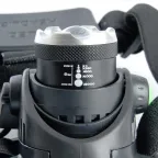 Фонарь светодиодный налобный аккумуляторный ZOOM 5w 2х18650 IP44 пластик алюминий