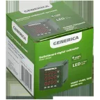 Вольтметр цифровой щитовой трехфазный 96х96мм LED GENERICA
