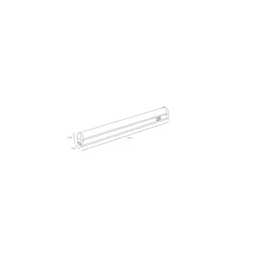 Светильник светодиодный линейный LLED-02-04W-4000-MS-W с датчиком движения (25/750)