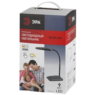 Светильник настольный светодиодный красный NLED-447-9W-R ЭРА