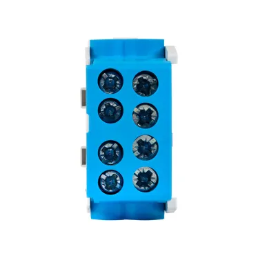 Клемма распределительная КСР с двойным винтом 2x25/2x16 синяя PROxima