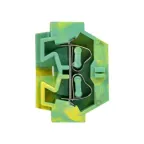 Миниклемма STB-2.5 24A (50 шт) желто-зеленая PROxima
