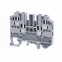Клемма с 4 контакт. 2,5 кв.мм винтовая OptiClip СMC-2,5-QUATTRO-(0,2-4)-I-серый