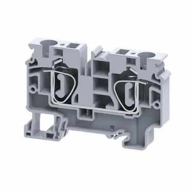 Клемма проходная 10 кв.мм пружинная OptiClip CX-10-I-BU-57A-(0,2-10)-синий