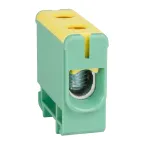 Клемма вводная силовая OptiClip КВС 6-50 желто-зеленая