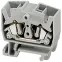 МИНИ КЛЕММНИК ПРУЖ,15MM DIN,ПРОХОД, 4ТЧК, 2,5ММ?,СИНИЙ