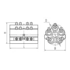 Блок соединителей КСМ 1.5-6