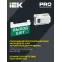 LIGHTING Светильник эвакуационный ССА1100 двусторонний сменный знак совместим с УДТУ 3ч 2Вт IP20 IEK
