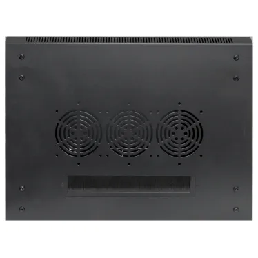 Шкаф настенный 19' TERACOM PRO 12U 600х600 мм дверь стеклянная с замком-ручкой чёрный