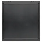 Шкаф настенный 19' TERACOM PRO 12U 600х600 мм дверь стеклянная с замком-ручкой чёрный