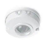 Датчик движения ИК потолочный 1200w 360 гр. 6м IP20 белый