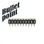 Гвозди усиленные по бетону и металлу CN EG bullet point 3,05х19 мм (1000 шт)