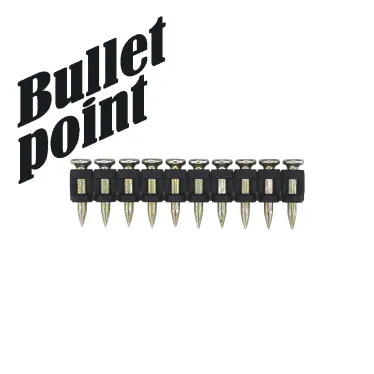 Гвозди усиленные по бетону и металлу CN EG bullet point 3,05х19 мм (1000 шт)