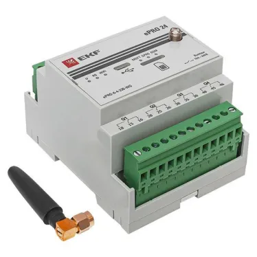 Контроллер базовый ePRO 24 удаленного управления 6вх\4вых 230В WiFi GSM с внешней антенной PROxima