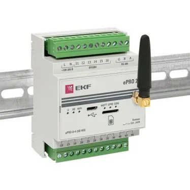 Контроллер базовый ePRO 24 удаленного управления 6вх\4вых 230В WiFi GSM с внешней антенной PROxima