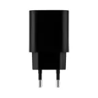 Устройство сетевое зарядное 2 x USB, 5V, 2.4 A, черное,