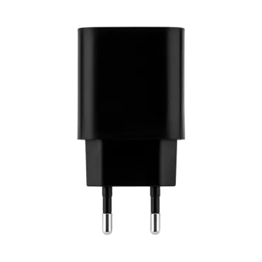 Устройство сетевое зарядное 2 x USB, 5V, 2.4 A, черное,