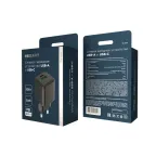 Устройство зарядное сетевое с двумя портами USB-A и USB-C 30Вт