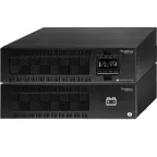 Источник бесперебойного питания Systeme electric ИБП Smart-Save Online SRV 10000 ВА, монтаж в стойку 6U, 230 В, 1:1, клеммный вход/выход, SmartSlot, LCD, USB, версия с возможностью увеличения времени автономии, 2 кор