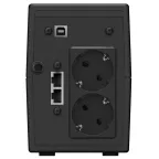 Источник бесперебойного питания Line-interactive Back Power Pro II 650 ВА/360 Вт фазы 1/1, Tower, 2xSchuko, USB type B, c АКБ