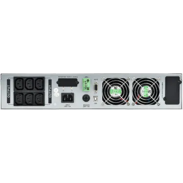 Источник бесперебойного питания Online Rackmount 2000 ВА/2000 Вт, однофазный с LCD дисплеем 72VDC без АКБ 2U с рег. з/у