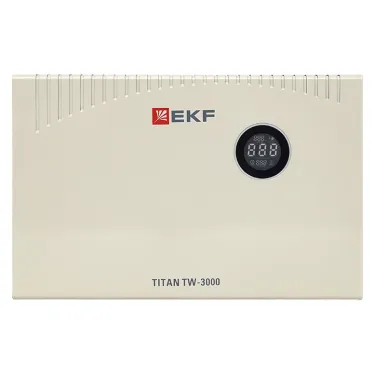 Стабилизатор напряжения симисторный TITAN -ТW-3000 EKF