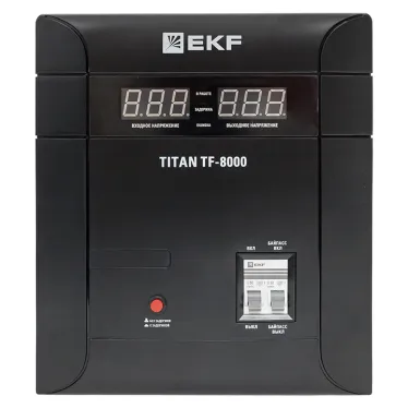 Стабилизатор напряжения симисторный TITAN -TF-8000 EKF