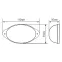 Строб 1.3w зеленый IP54