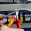 Бокорезы компактные X-CUT VDE 1000V резка - мягкая проволока 48мм проволока средней твердости 38мм твердая проволока 27мм рояльная струна (HRC 59) 22мм L-160мм диэлкектрические хромированные двухкомпонентные рукоятки блистер