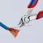 Бокорезы прецизионные ElecTronic Super KNips с зажимом для проволоки резка - мягкая проволока 02-16мм средней твердости 1мм L-125мм высокочастотная закалка режущих кромок до 60HRC INOX - инструментальная сталь 2-компонентные рукоятки