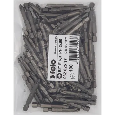 Бита крестовая серия Industrial PH 2X50, 100 шт