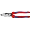 Плоскогубцы электромонтера Linemans Pliers резка - проволока средней твердости 46мм твердая проволока 3мм L-240мм двухкомпонентные рукоятки цвет черный