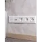 BRITE Рамка 5 постов РУ-5-Бр белый/белый IEK