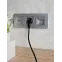 BRITE Рамка 3 поста РУ-3-1-Бр металл алюминий RE IEK