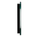 BRITE Рамка 4 поста РУ-4-2-Бр стекло черный RE IEK