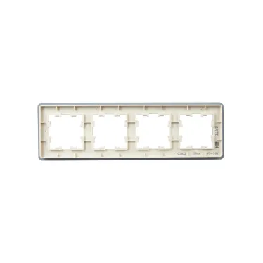 BRITE Рамка 4 поста РУ-4-2-Бр стекло песчаный RE IEK