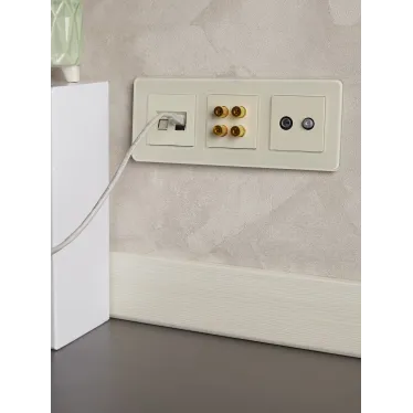 BRITE Рамка 3 поста РУ-3-2-Бр стекло песчаный RE IEK