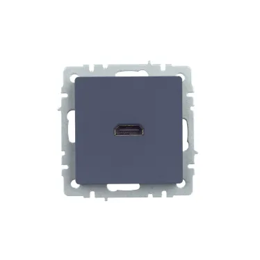 BRITE Розетка HDMI РHDMI-0-БрМ маренго