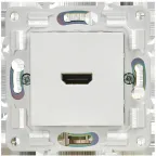 SKANDY Розетка HDMI SK-H01W арктический белый IEK