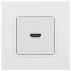 Розетка HDMI, Эра Elegance, белый, 14-3114-01