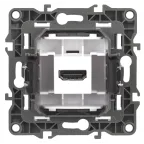 Розетка HDMI, Эра12, бронза, 12-3114-13