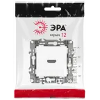 Розетка Серия 12 12-3114-01М HDMI, белый матовый