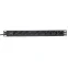 Блок розеток PDU TERACOM PRO 19' 1U 16А/250В 9 роз. Schuko шнур 2 м 3x1.5 мм2 вилка Schuko корпус пластик черный