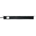 Блок розеток PDU TERACOM PRO 19' 1U 16А/250В 9 роз. Schuko шнур 2 м 3x1.5 мм2 вилка Schuko корпус пластик черный