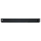 Блок розеток PDU TERACOM PRO 19' 1U 10А/250В 7 роз. Schuko с выключателем без шнура питания вх. разъем C14 корпус алюминий черный